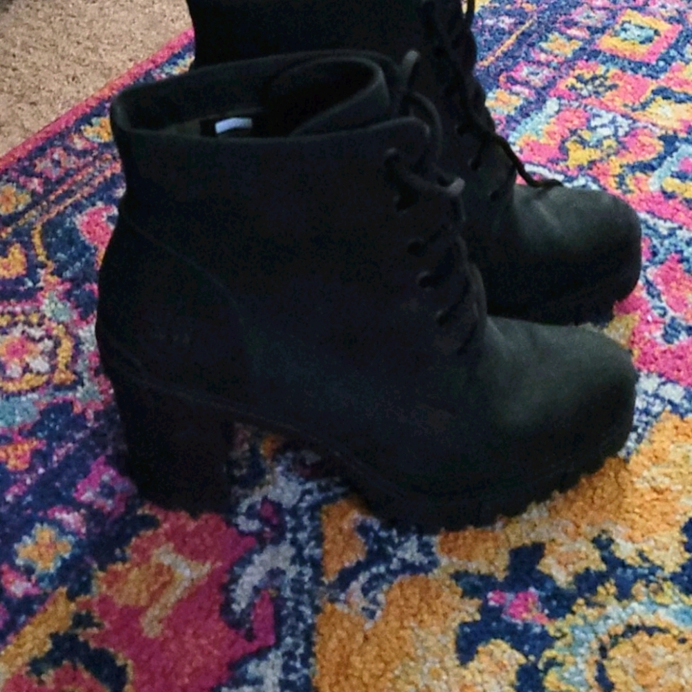 Timberland heeled boots